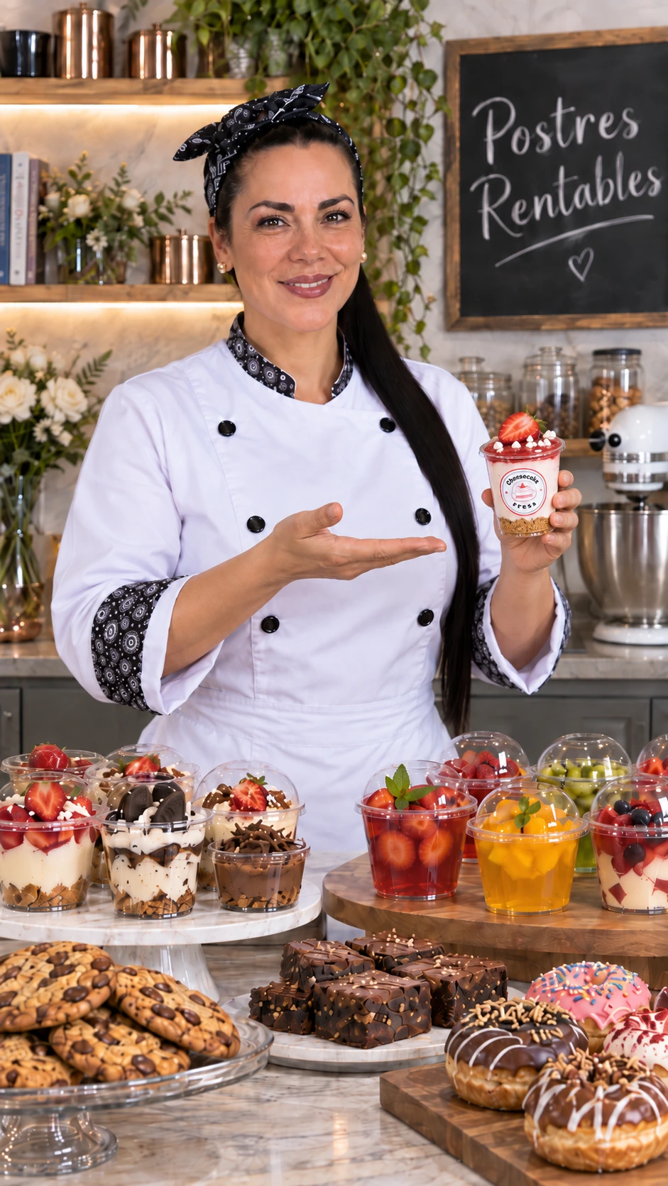 Romina Martinez, chef de Postres Rentables
